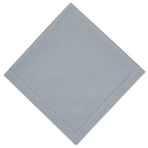 Guardanapo Com Ponto Ajour 50x50cm Rafimex | Cinza